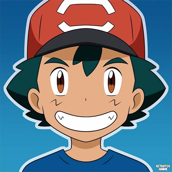 ArtStation - Ash Alola, Pokémon